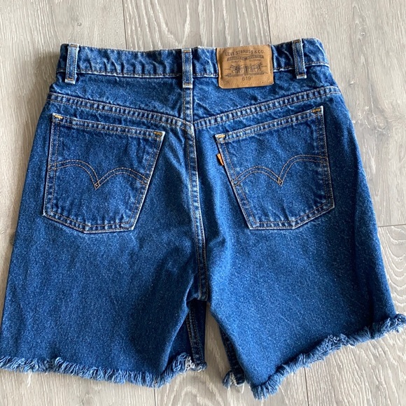 Levi's Pants - Levi’s Biker Denim Shorts Cut offs